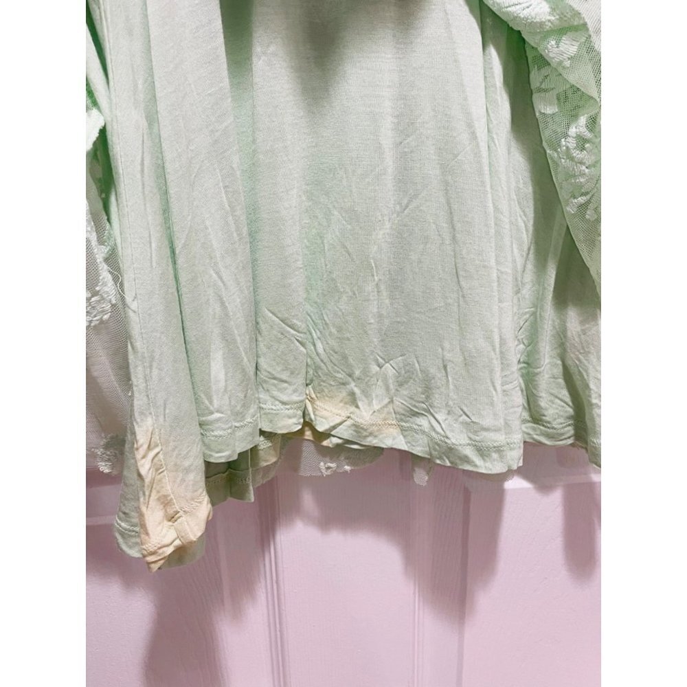 NWT Free People Reign Over Me Sea Green Lace Flirty Dress Women's Size 6 - Picture 10 of 10